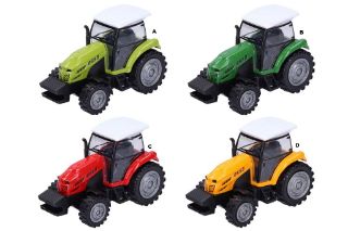 Obrázek z Traktor kovový na natažení 10,5 cm 